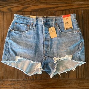 Levi’s 501 denim cutoff shorts
